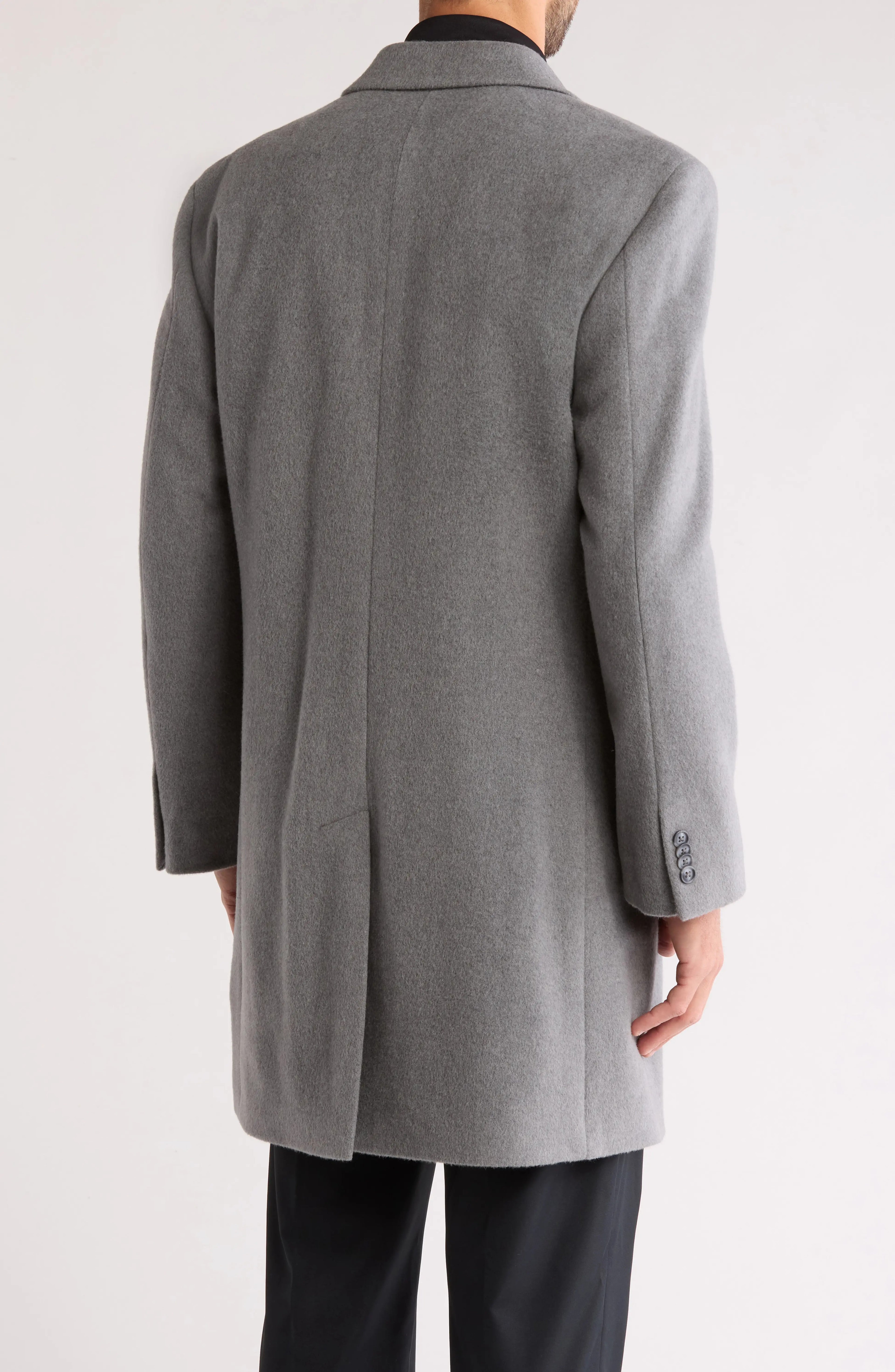 Nautica Wool Blend Top Coat Saco Hombre