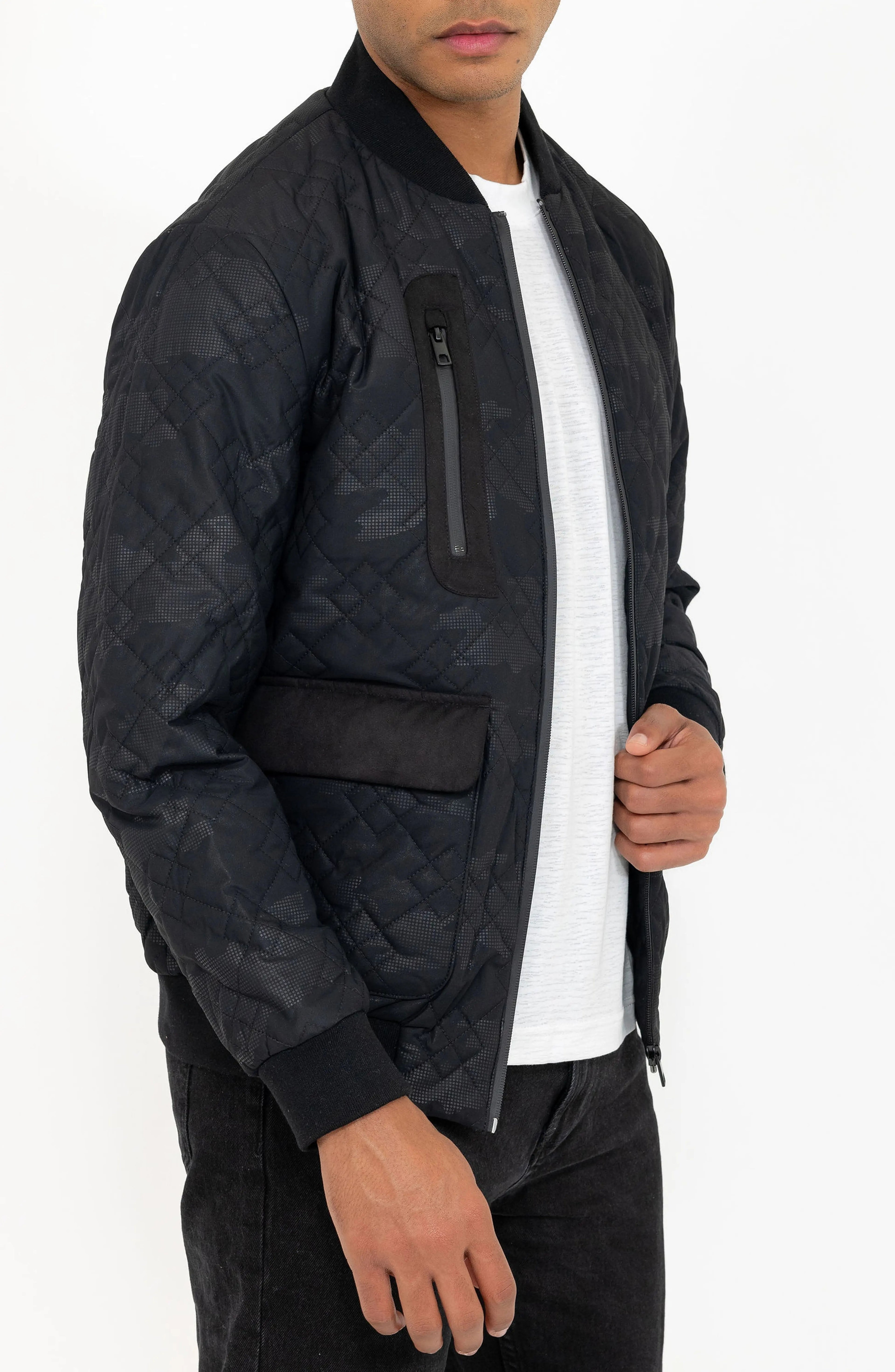 Pino Quildet Bomber Casaca Hombre