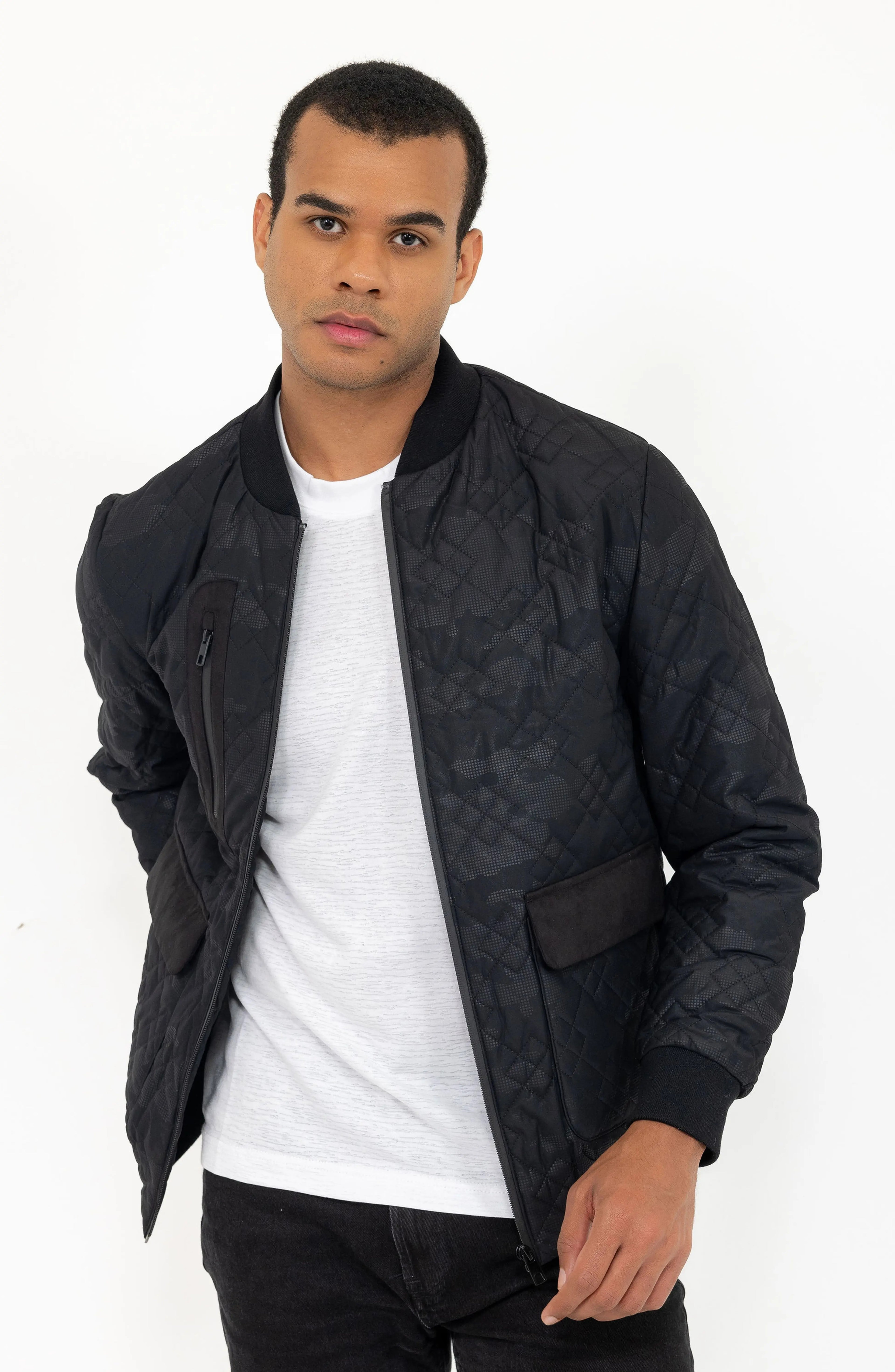 Pino Quildet Bomber Casaca Hombre